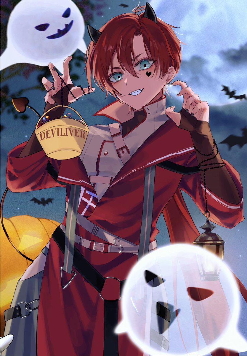 Devil_Liver's tweet photo. 🎃Boo!!! Treat or Trick!!🎃
#Deviliver #肝你快看 #Halloween #vtuber https://t.co/xwUHP8jiEN