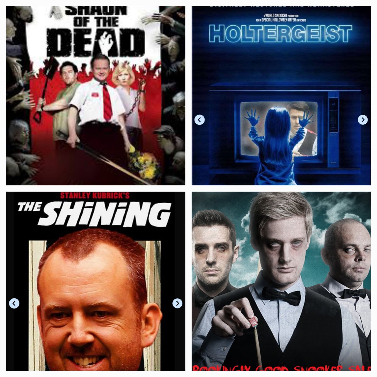 Happy Snooker Halloween 
🎃🧙‍♂️🎃🧙‍♂️🎃👹👺👻🎃👻👺👹
#snooker