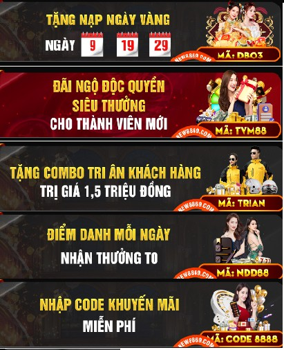 THETHAOTT's tweet photo. 📷Khuyến Mãi Siêu hấp dẫn:
📷Mã DB03 Tặng thêm khi nạp vào này: 9-19-29
📷Mã TVM88 Thành Viên Mới, khi nạ
📷Mã TRIAN có quà cho các hữu
📷Mã NĐ88 Nhận điểm khi điểm danh mỗi ngày
📷Mã 8888 code khuyến mãi miễn phí
Săn Ngay : https://t.co/lujYMG7Nrv https://t.co/GDLZn8urmG