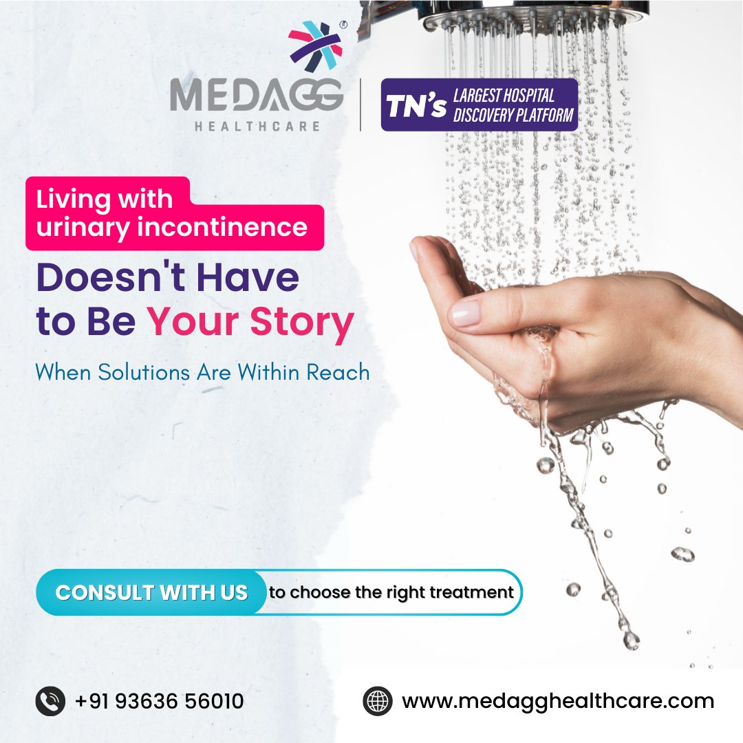 MedaggHealth's tweet photo. Say goodbye to the challenges of urinary incontinence! Our expert team is here to guide you towards effective solutions and a life of comfort. Reach out to us today to take the first step towards a worry-free future.
#medagg #medagghealthcare #UrinaryIncontinence https://t.co/iIDpi0mevS
