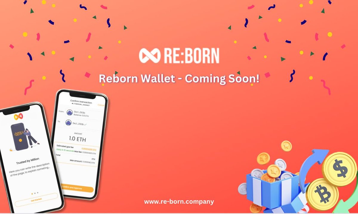 📣 Announcement: Introducing Reborn Wallet – Your All-In-One Crypto Solution!

Hey Reborn Community! 👋

We hope you're as excited as we are about the future of Hey Reborn. We've been grinding non-stop to continue innovating for our platform, and we couldn't have done it without
