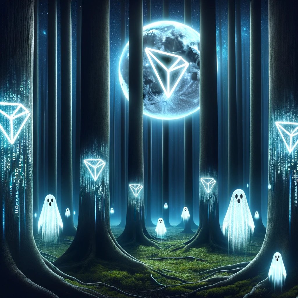 divadigi's tweet photo. Happy Halloween, #TRONICS! 🎃

I challenged AI to craft a Halloween-inspired image for #TRONNetwork, and the results are spook-tacular! 🦇 https://t.co/UsE9RP17N9