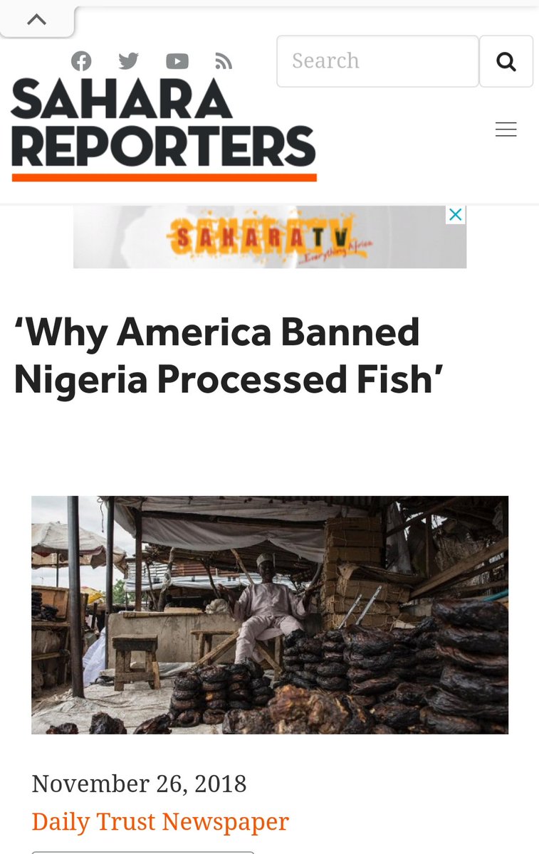Okon_Eteobong's tweet image. WHY THEY BANNED NIGERIA FARMED FISH; 
... the role of govt &amp;amp; officials. 
... what we can do. 
The United States of America wrote to the Federal Department of Fisheries through the Ministry of Agriculture, Abuja, asking for details of farmed fish production some years back.