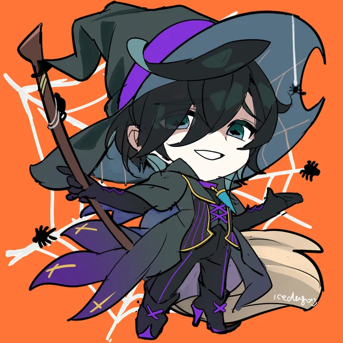 はっぴーハロウィーン過去絵にビゴット追加しました #elsword_FA #ハロウィーン2023