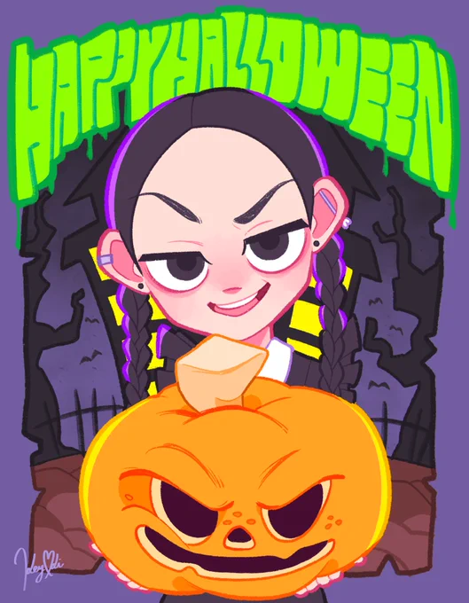 Happy Halloween #illust #illustration #イラスト