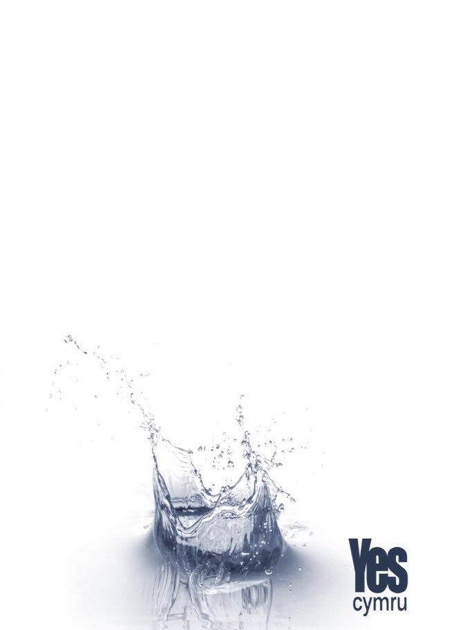 Dŵr, adnodd naturiol. Cofiwch Dryweryn, fe'i crëwyd ar gyfer cyfoeth Lloegr ac nid ar gyfer angen. Ac, heddiw mae ei angen, fe ddylai fod yn gyfoeth i ni nawr! Bydd annibyniaeth yn sicrhau y bydd rhywfaint o ddaioni yn digwydd ar gyfer ein colled!

#Annibyniaeth
#CofiwchDrywerin