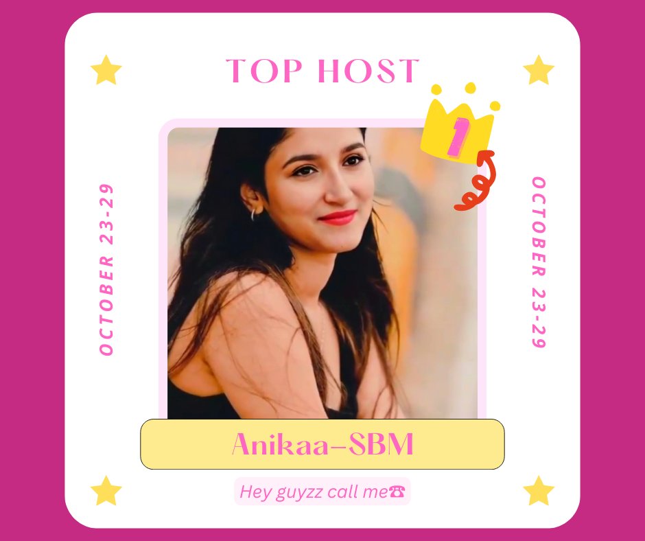 i_BoloUp's tweet photo. Check the last weekβs Top Host Leaderboard to see if your name is on board!
Congratulations to you all! π·π·π· And keep fighting this week!π·π·π·
#indian #onlinechat #livechathost #livechatagent #livechat #meetnewpeople #meetnewfriends #hireagent #hostesses #anchor https://t.co/fi4RNxAZvM