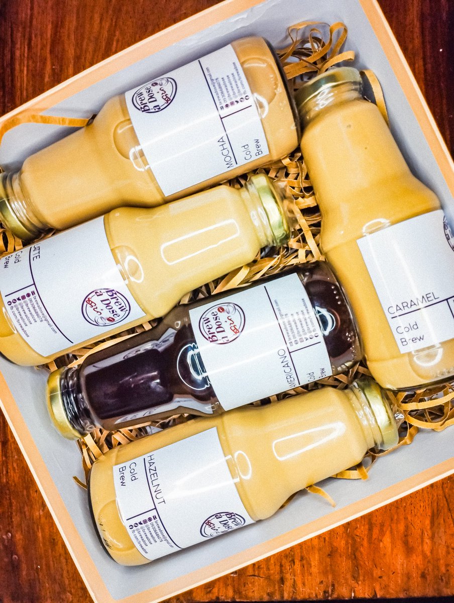 BrewADose's tweet photo. Unwrap the joy! Elevate your gifting game with us – the best gift for a coffee lover. Cheers to unique and unforgettable gifts!

P1000 - 5 Cold Brew in a Bottle (any flavor) with Box, Letter, Stickers.

#CoffeeInABox #ColdBrewInABottle #ColdBrew #Gift #CoffeeLover #Coffee #Kape https://t.co/yIHcFx6N1t