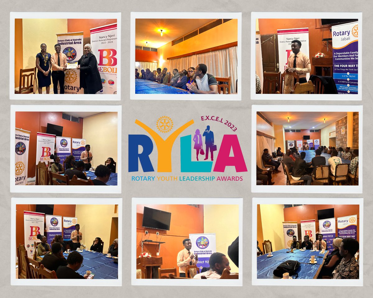 KenyaRyla's tweet photo. Last evening, our RYLA team united with the Rotary Club of Nairobi Industrial Area, RAC RTI IF, RAC TUK &amp; Hurlingam for an engaging fellowship on all things RYLA📌
During the event, our Co-Chair David, unveiled our exciting plans for this year's program &amp; our future objectives.🔆 https://t.co/SMgYAtEbHg