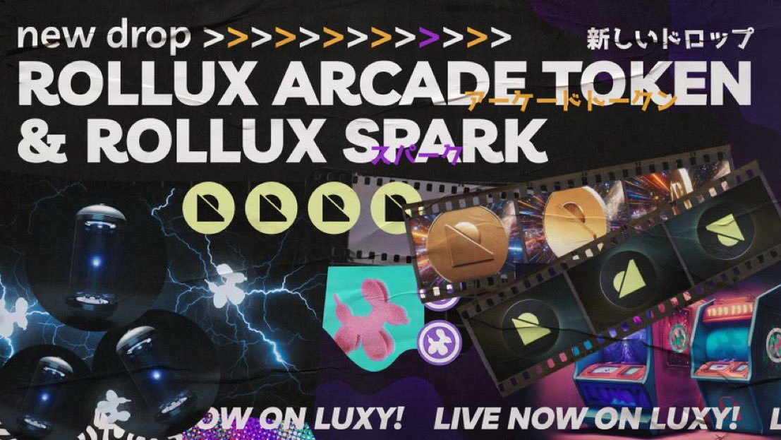 cryptotrez's tweet image. icymi: there's been a new drop on @Luxy_io for @RolluxL2 for a week+ now

the Rollux Arcade Token has surpassed 1.2k mints and Rollux Spark is almost hitting the 500 mints mark!

you can mint yours here: luxy.io/collections/ro…

#SYS #Rollux