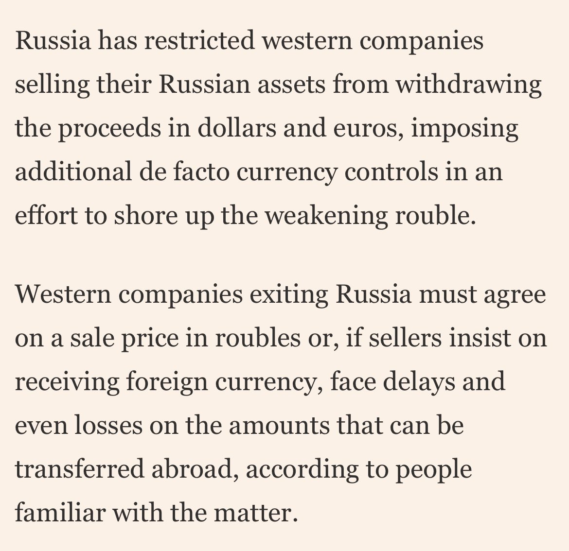 A reminder from the @ft how countries become uninvestable.