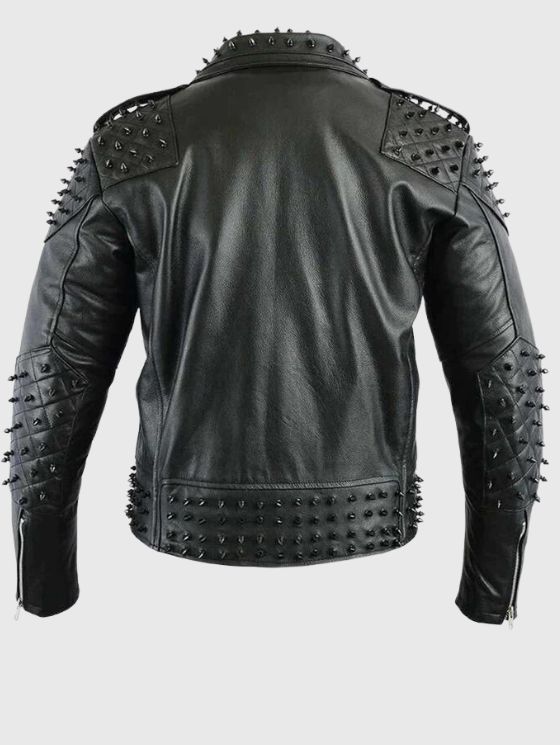 Shop Name: rockgothic.com
Get ready to turn heads with our Men's Black Leather Rider Jacket with Studs! 🖤🏍️
#MensFashion #RiderStyle #LeatherJacket #StuddedJacket #FashionForward #BikerLife #StreetStyle #BlackOnBlack #DareToRide #StylishRiderWear #RockNRide
