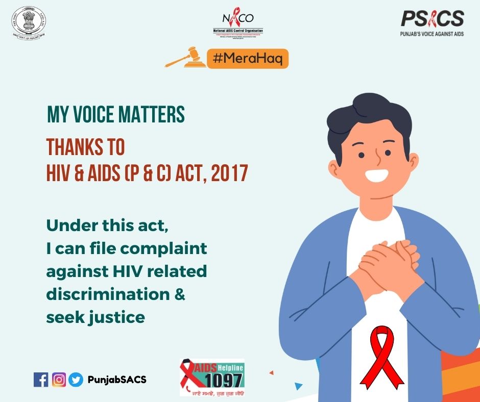 Thanks to HIV & AIDS (P & C) Act, 2017

#MeraHaq 

#hiv #aids #hivawareness #hivpositive  #hivaids #hivprevention #prep #health #aidsawareness #worldaidsday  #hivtesting #std #sexualhealth #foryou