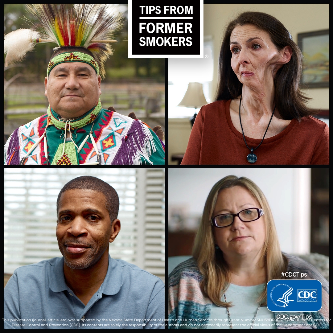 Tips from former smokers. Quit now. #quitsmoking #CDCTips