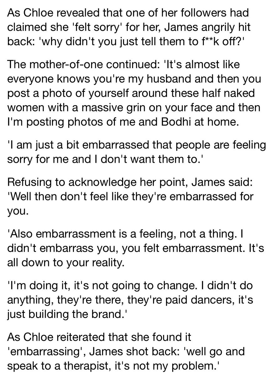 SarahDuggers's tweet photo. Imagine happily treating your wife like this on camera. James Haskell is an arsehole. https://t.co/tbwbn7RXVc https://t.co/4tGsZA3YHz