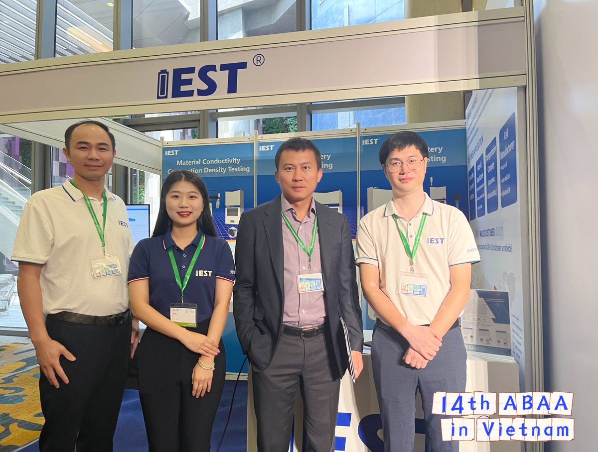 IEST45501602's tweet photo. DAY 1 at ABAA-14 Exhibition
At this conference, many important guests came to the IEST booth to communicate with the staff and take photos together.
📷Website: https://t.co/WTCSrIoXIb
#IEST #ABAA #ABAA14 #lithiumbattery #batterytester #laboratoryequipment https://t.co/jfLGedd4N8
