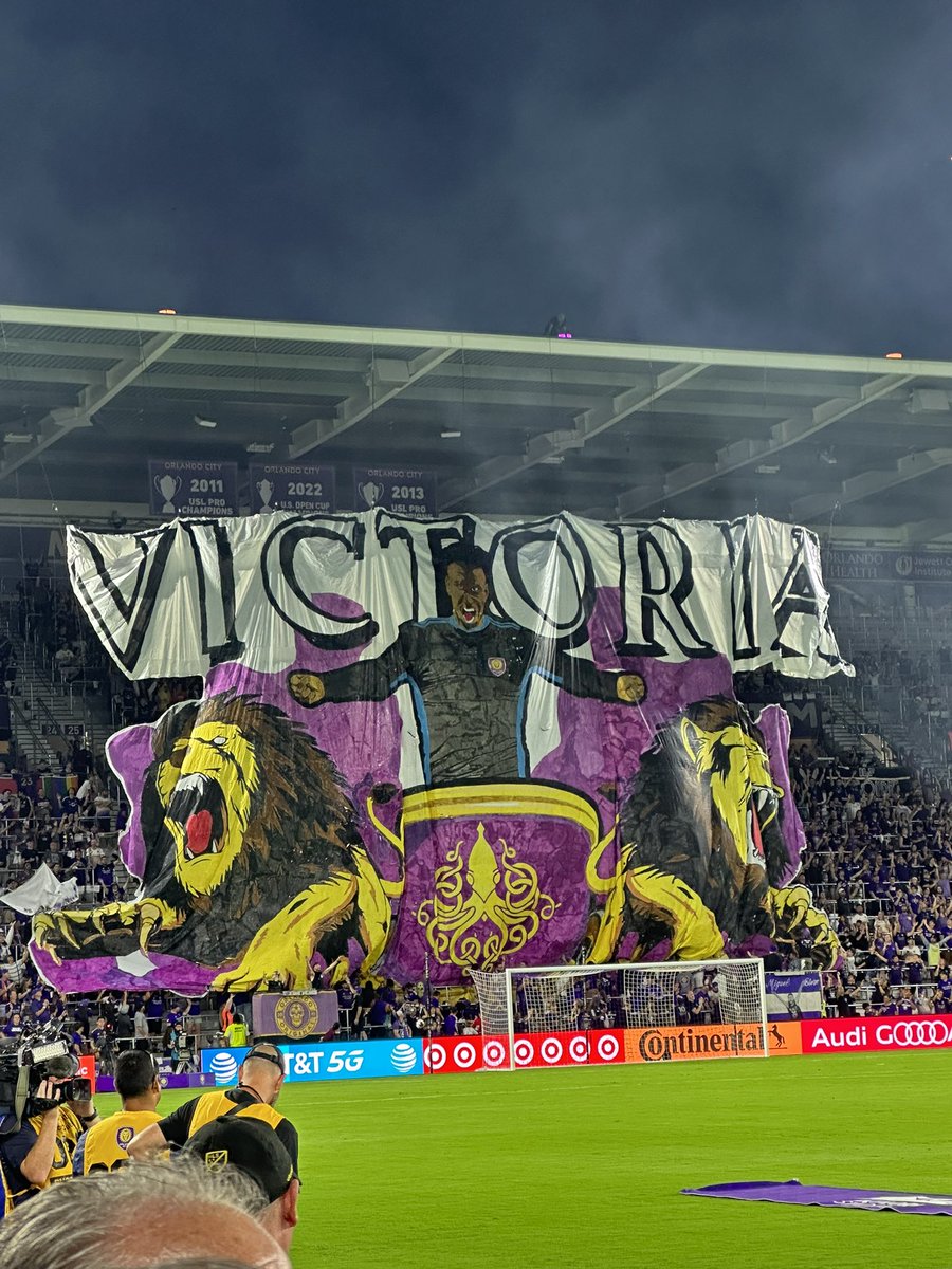 OCLIONSFAN1's tweet photo. Epic Night!! 3pts!! Pulpo 🐙 is the best Goal Keeper in MLS!! What a Goal from Cartagena 😱. Complete Team!! #VamosOrlando #PapiStrong https://t.co/lHOa3Rtqu7