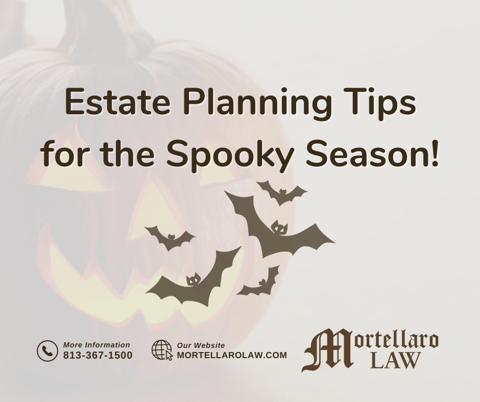 #EstatePlanningTips for spooky season:⁣

✔️Make a list of all your assets and debts.

✔️Think about who you want to leave your assets to.

✔️Choose a guardian for minor children.

✔️Create a Will and/or Trust.

✔️Don't forget about healthcare directives.

✔️Review and update.