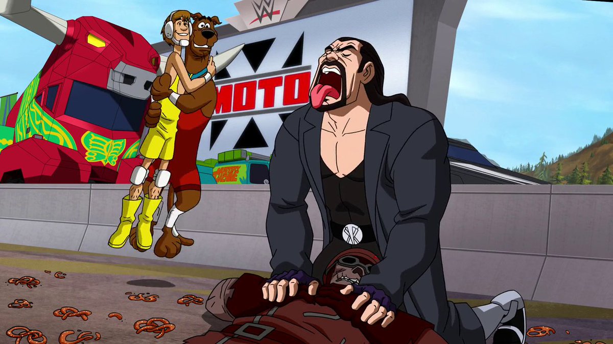 DanLeNatural's tweet photo. Watched Scooby-Doo! and WWE: Curse of the Speed Demon (AKA Scooby-Doo! WrestleMania Mystery 2) for todays #31DayHorrorChallenge movie.
Watched the first movie for City Slickers night earlier this month. Fun to watch both!
#All1sts @NOFSpodcast #NightmareonFilmStreet #notmypics https://t.co/pmcI9weB07