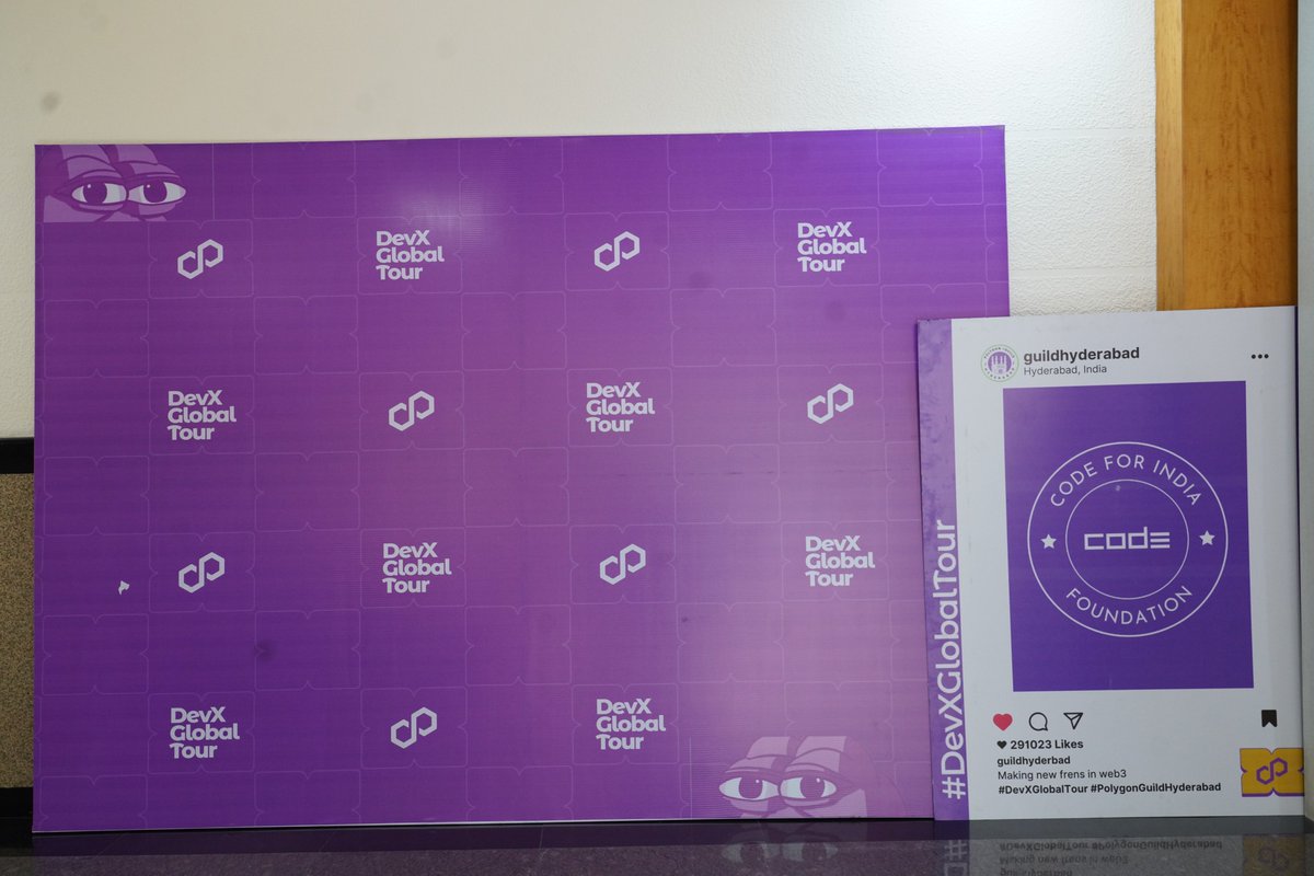 abzaltech's tweet photo. My Web3 Journey 
#DevXGlobalTour #polygonguild #meetup 
@GuildHyderabad 
The first Web3 event I ever went to, at the Polygon Guild in Hyderabad, was an amazing experience. The event gave me a fascinating introduction to the worlds of blockchain and Introduction to Polygon 2.0. https://t.co/oeahMB1j8W