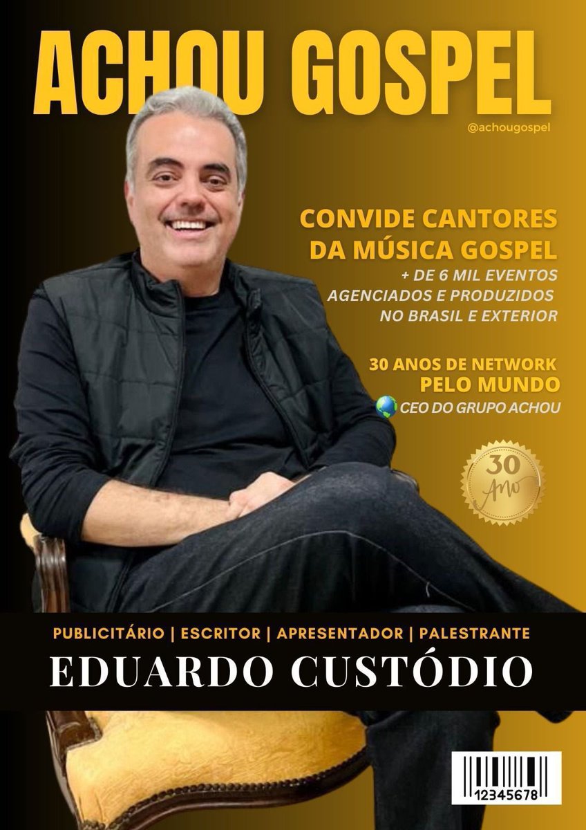 Capas 2023 @achougospel 30 anos de muito louvor 🙏❤️

LINK: linktr.ee/grupoachou

Direção @eduardo_custodio 
Informações: (21) 98106-6565 WhatsApp