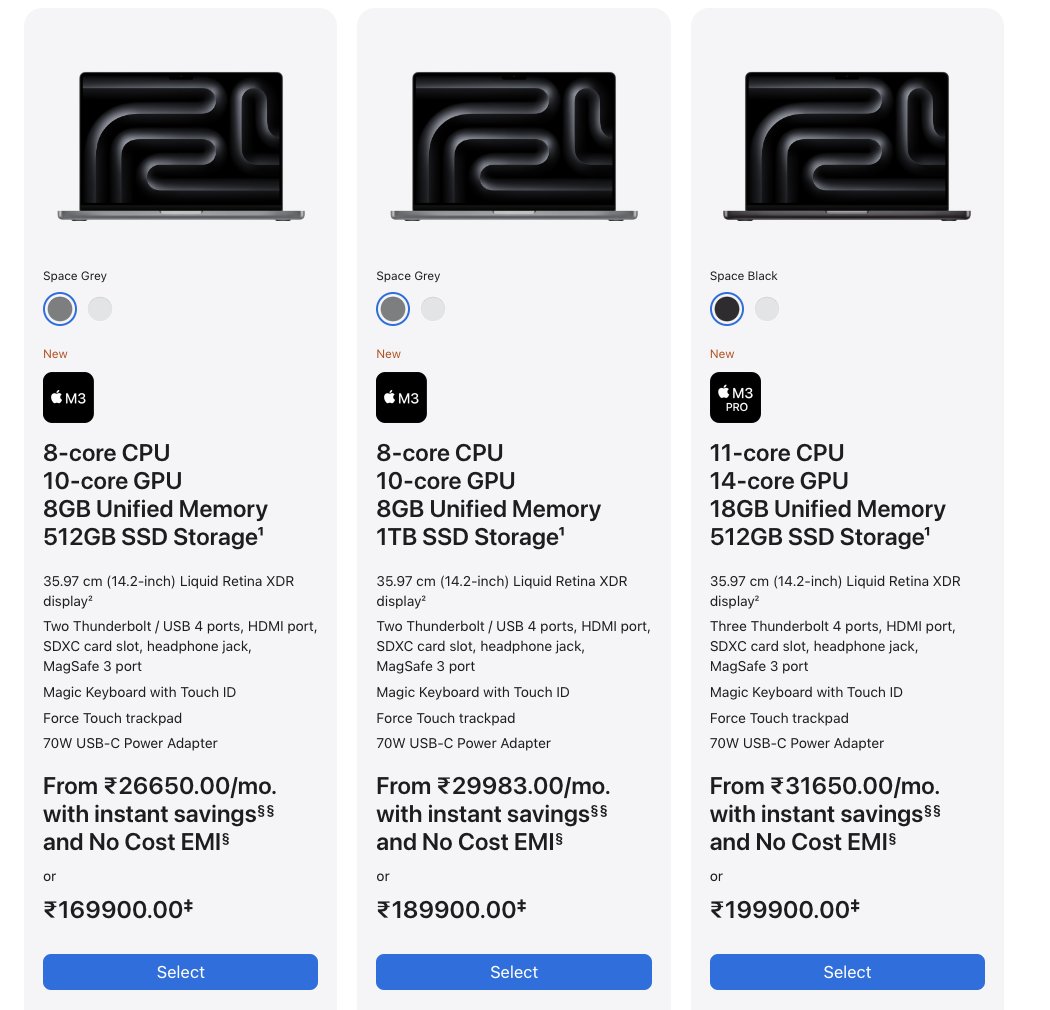 tamildreamstech's tweet photo. New Mac Book prices in India:
#iPhone15 #MacBookPro #iMac https://t.co/ehfAaUdo66