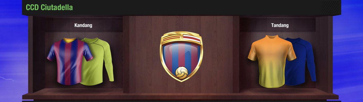 CCDCiutadella's tweet photo. ❗️OFFICIAL❗️
CCD Ciutadella’s home and away jersey for this season 🔵🔴
#CCDlive #ForçaCiutadella https://t.co/gc72FaZd4u