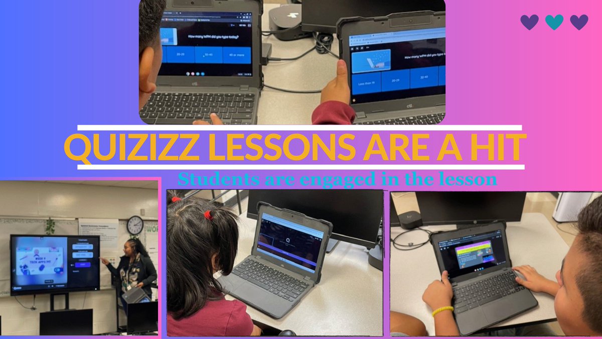 Shontisa Hurst M.Ed. (@techtisa) on Twitter photo 🌟 Shoutout to our incredible Tech Apps teacher Mrs. Billups <a href="/NavarroMS_HISD/">Navarro MS - HISD</a> 💻
She's taking keyboarding skills to the next level🚀Her Ss use their <a href="/dpvils/">Verizon Innovative Learning Schools</a> Chromebooks <a href="/quizizz/">Quizizz (now Wayground)</a> & @CanvasLMS to learn key tech skills in an engaging way, thanks to this dynamic duo! 🚀 🌟 Shoutout to our incredible Tech Apps teacher Mrs. Billups <a href="/NavarroMS_HISD/">Navarro MS - HISD</a> 💻
She's taking keyboarding skills to the next level🚀Her Ss use their <a href="/dpvils/">Verizon Innovative Learning Schools</a> Chromebooks <a href="/quizizz/">Quizizz (now Wayground)</a> & @CanvasLMS to learn key tech skills in an engaging way, thanks to this dynamic duo! 🚀
