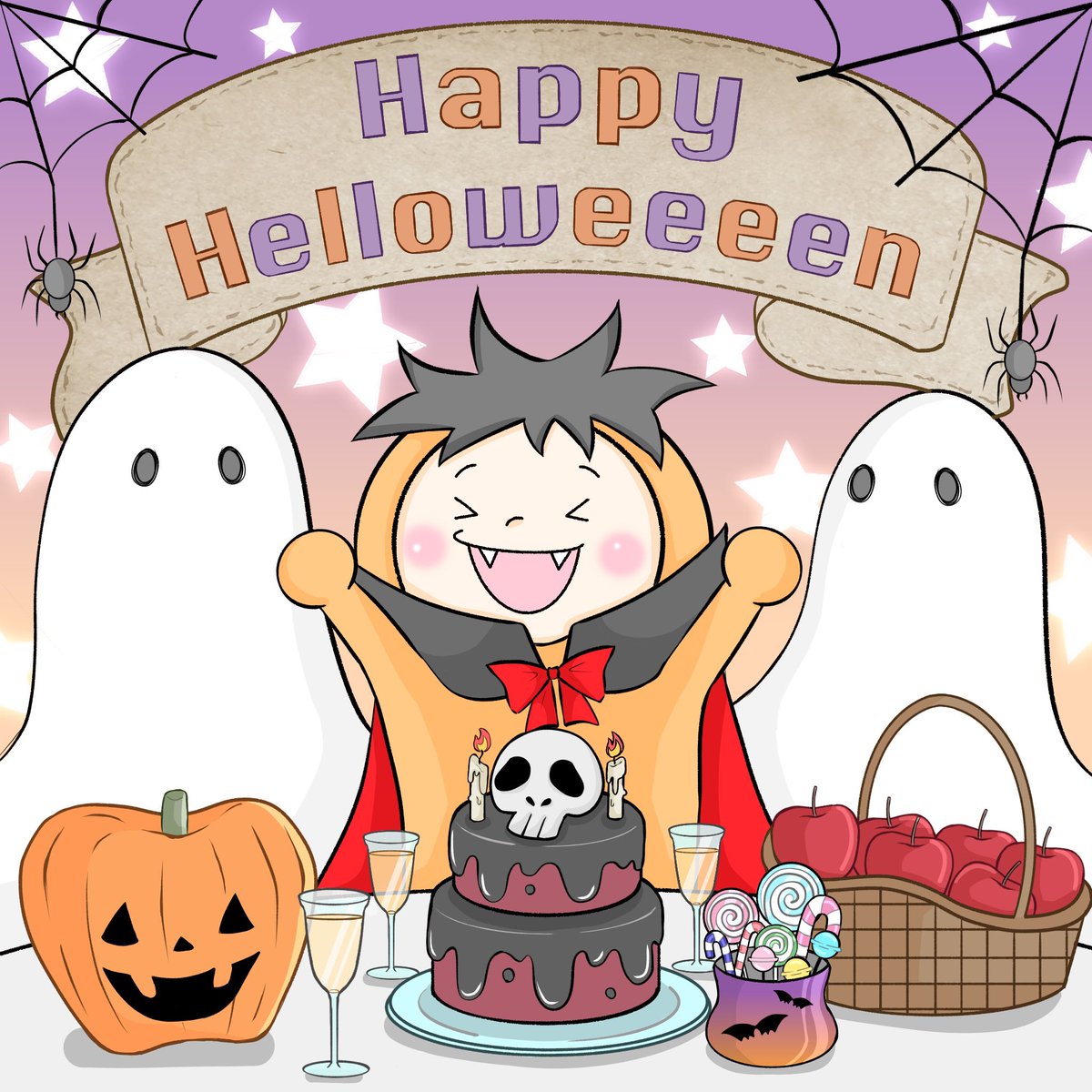 🖤🕯️🎃Halloween 特別企画🎃🕯️🖤

この2枚の絵、よーく比べて見るとどこかが違う！あなたにこの謎が解けるかな…？

・全ての間違いを見つけられた方
・間違い探しに挑戦してくれた方

には抽選で"プライスター特製お菓子セット"をプレゼントします✨

引用ポストでの参加を待ってるよ👻🕸️