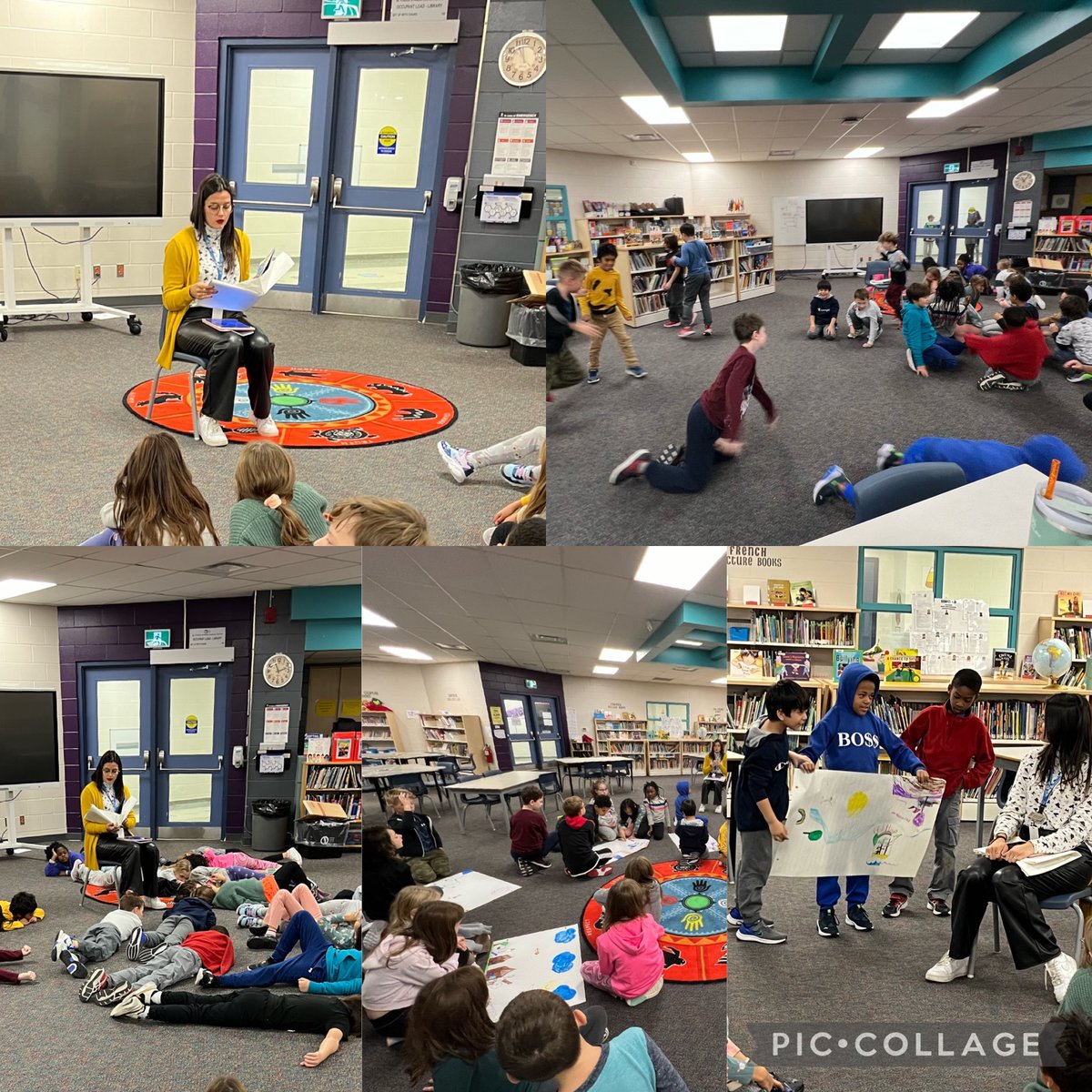 We thoroughly enjoying having <a href="/scsanders13/">Stephanie Sanders</a> join our Grade 3 Ss <a href="/AssisiOCSB/">St. Francis of Assisi School</a> for some Indigenous Story Drama. <a href="/ocsbindigenous/">OCSB Indigenous Ed</a> <a href="/ocsbArts/">OCSB Arts</a>