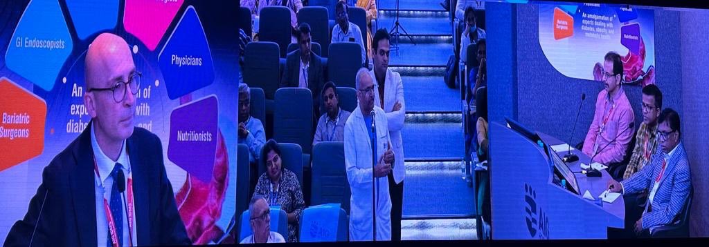 gecdm's tweet photo. The DIABESITY meet….Ineracting with the best in the field. Fantastic Experience. Thanks to AIG team. https://t.co/fWEIpD5fHE