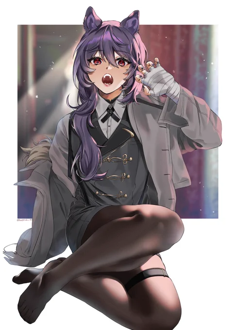 ハッピーハロウィンウルフな刀子
