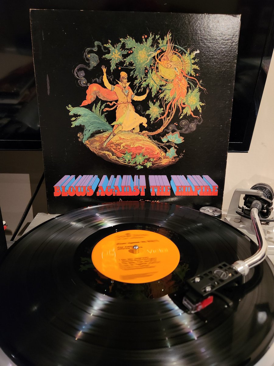 SpinVinyl1's tweet image. Blows Against The Empire was made during a Jefferson Airplane hiatus and featured members of JA, The Dead, Quicksilver, CSNY. Mau Mau is a heavy track and Grace Slick on Sunrise is beautiful. Great album!
#PaulKantner #GraceSlick #JeffersonStarship #LetsGoTogether #vinylrecords