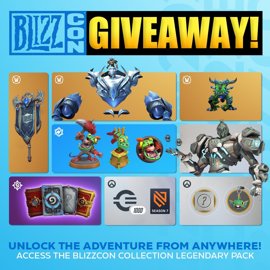 Ecore (@elementalcore1) on Twitter photo Thank you <a href="/Blizzard_Ent/">Blizzard Entertainment</a> for the BlizzCon Legendary Collection packs for this giveaway.
In order to enter all you have to do is
LIKE
RETWEET
COMMENT
Good luck :) Thank you <a href="/Blizzard_Ent/">Blizzard Entertainment</a> for the BlizzCon Legendary Collection packs for this giveaway.
In order to enter all you have to do is
LIKE
RETWEET
COMMENT
Good luck :)