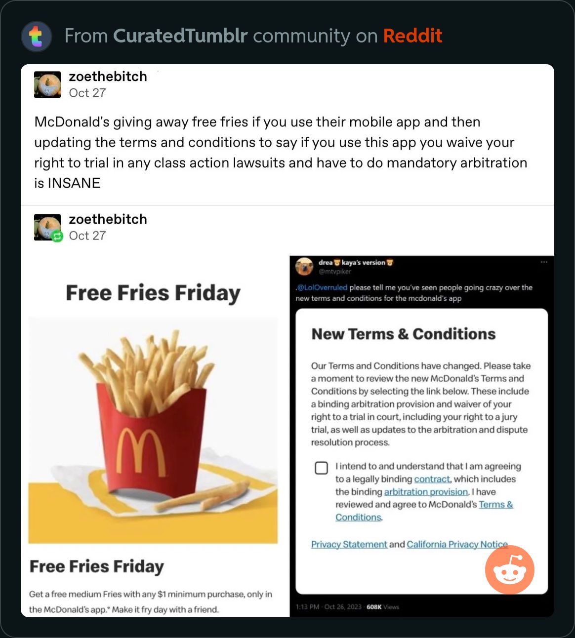 Franklin Graves 🚀 on X: &ldquo;Do you want a side of fries with that 