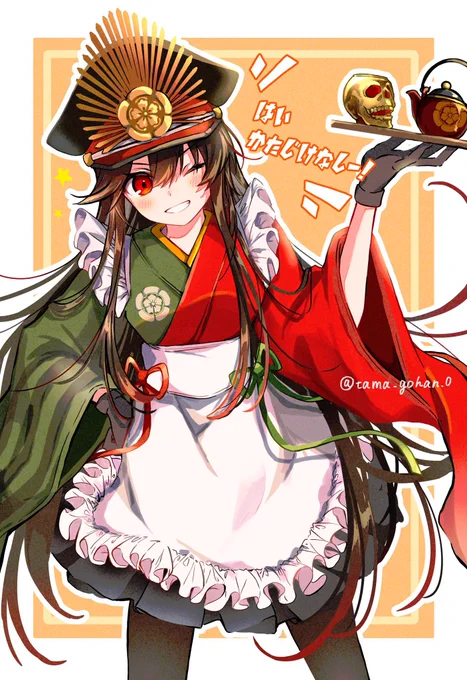 ハロウィンだし好きに描いたノッブをTLに流しても良い日だ?
