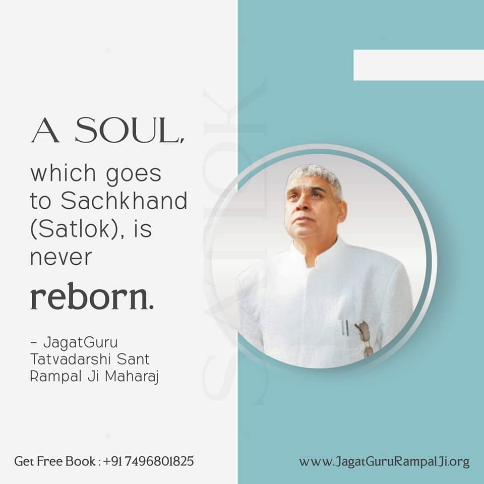 AdityaUpadhyeP's tweet photo. #GodMorningTuesday
A SOUL which goes to Sachkhand (Satlok), is never reborn.
- JagatGuru Tatvadarashi Sant Rampal Ji Maharaj
#SaintRampalJiQuotes https://t.co/iMYyMmVdON