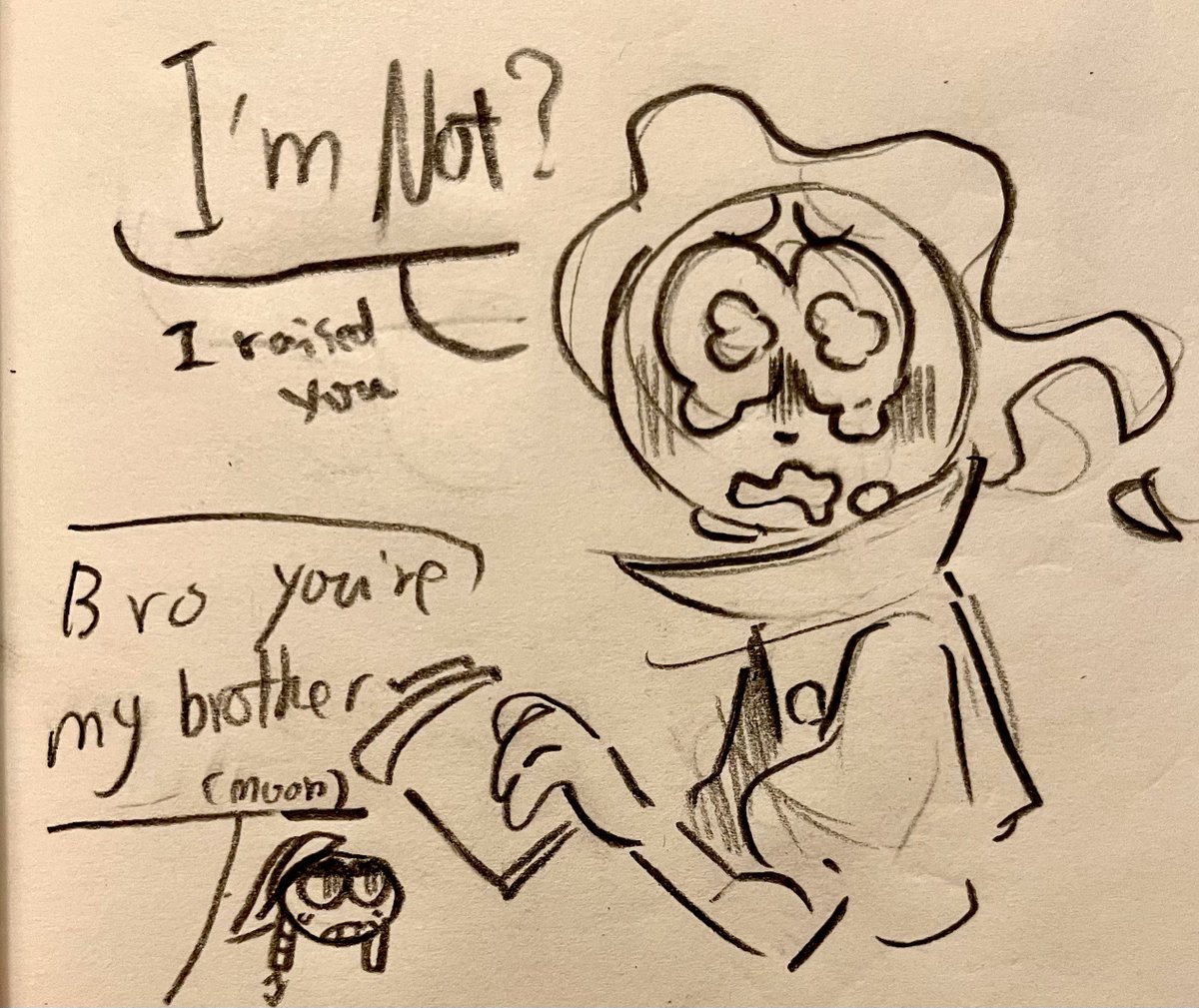 oobbbear's tweet photo. Celestial twin doodles cause I miss them (1/2) https://t.co/6vOHflpYwX