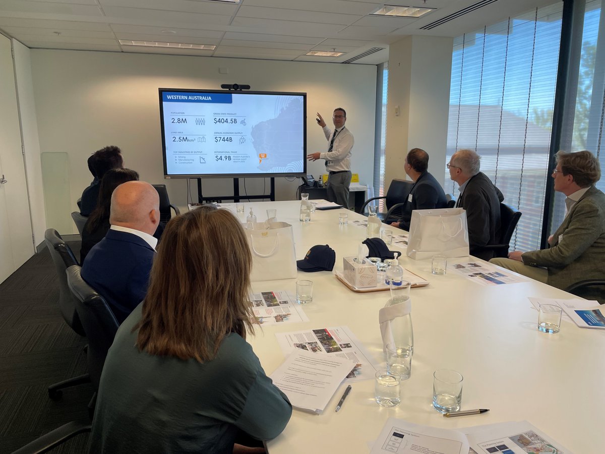 CityofPerth's tweet image. We love to showcase our City!

The World Energies Cities Partnership Annual General Meeting is proudly hosted by the City this year. With almost 50 delegates arriving from 10 cities from across the world, we were pleased to lead a pre-conference tour for delegates from Esbjerg in…