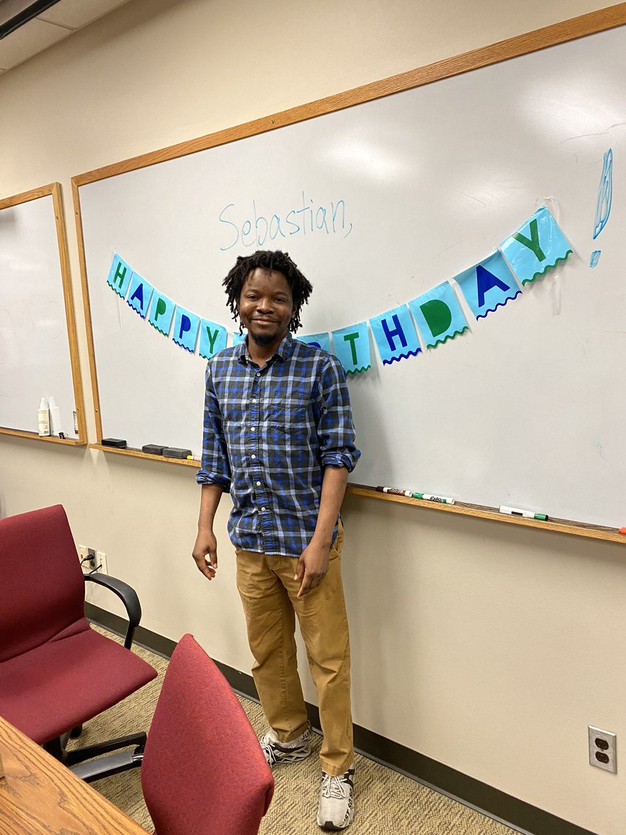 Happy birthday Dr. Sebastian Nasamu and welcome to the Toxo community