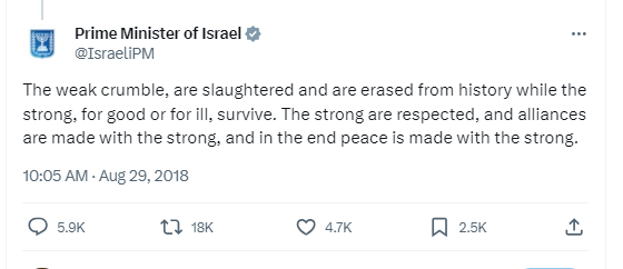 What an amazingly succinct summary of the moral nihilism that undergirds fascism.