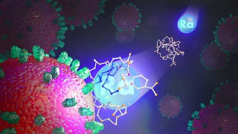 To combat cancer cells, doctors must deliver radioactive isotopes like radium-223 to those cells. To do so takes binding molecules, or chelators. Researchers @ORNL identified the strongest chelator for binding radium that has been observed so far: energy.gov/science/ip/art…