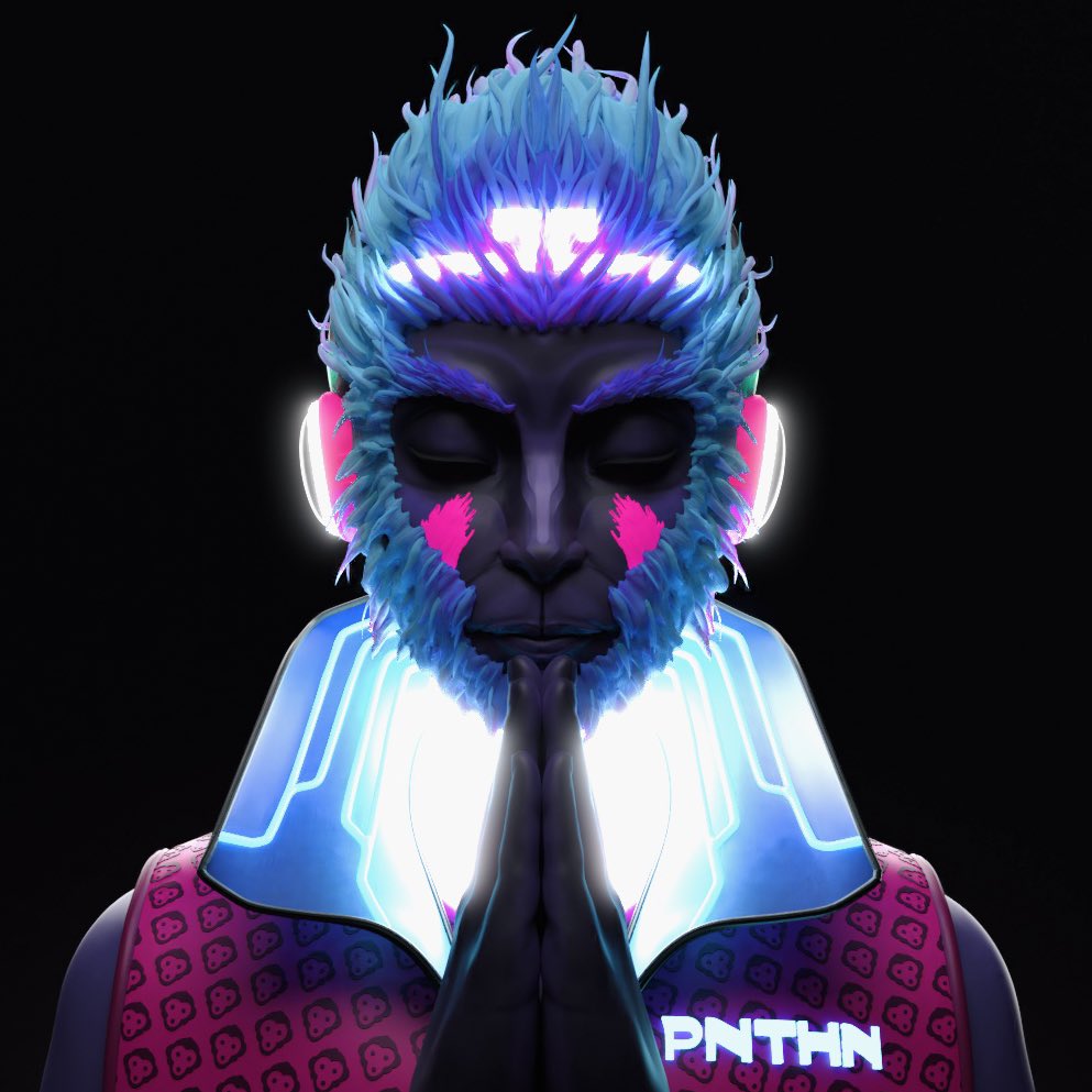 LiFe (@brianlife) on Twitter photo This was slept on…the time I 3D rendered a neon, pantheon deity. Shouts to <a href="/NeonPantheonNFT/">Neon Pantheon</a> This was slept on…the time I 3D rendered a neon, pantheon deity. Shouts to <a href="/NeonPantheonNFT/">Neon Pantheon</a>
