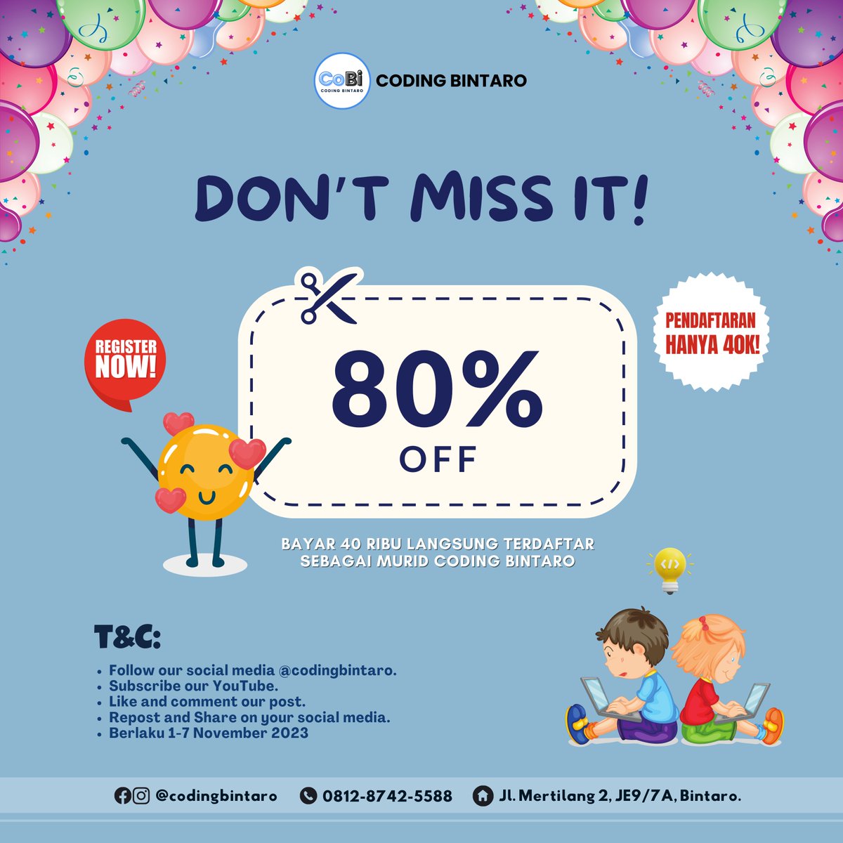 Coding Bintaro tweet media