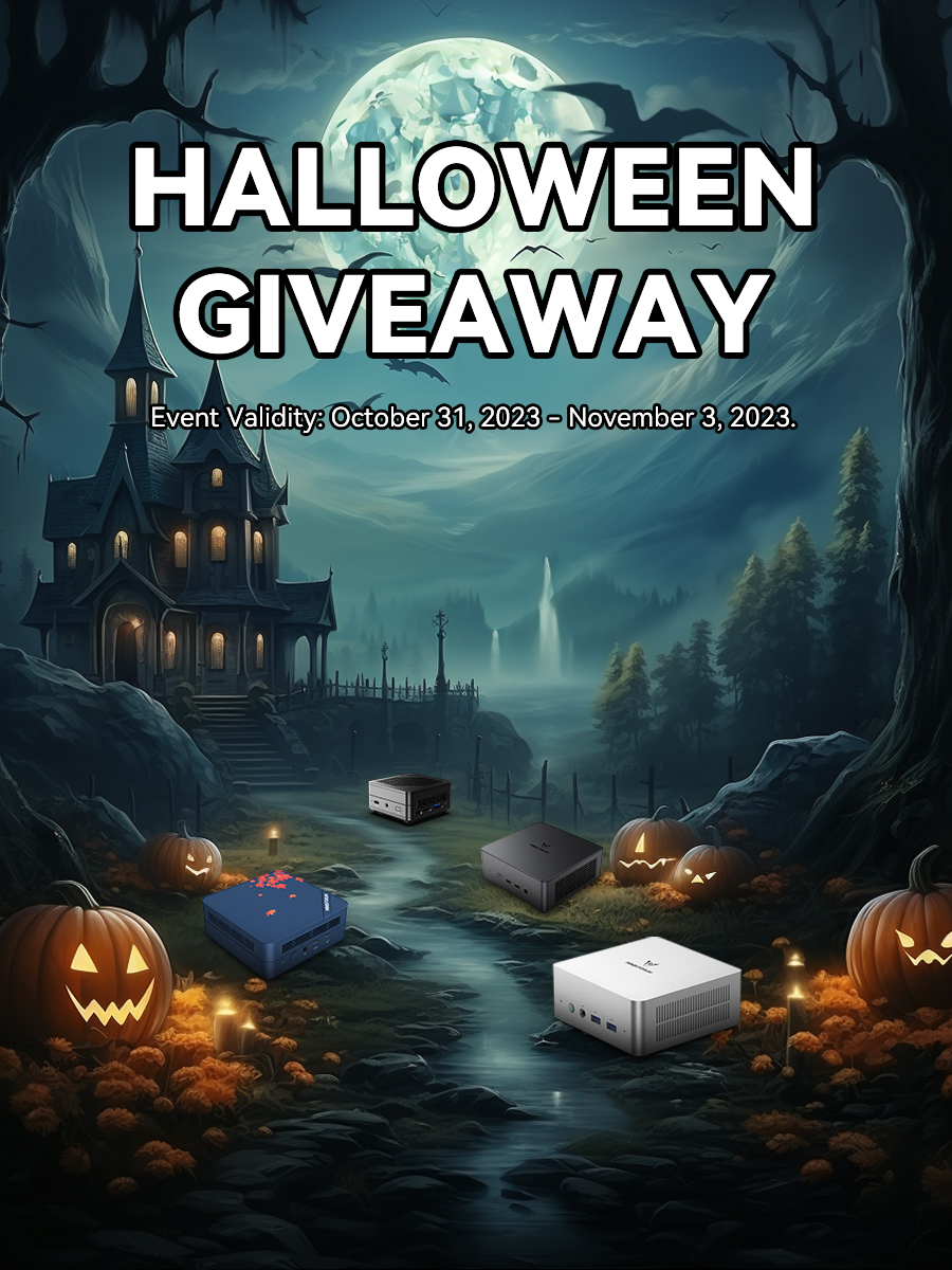 Hi_MINISFORUM's tweet photo. 🎃 Don't miss our Halloween Giveaway! 🎃
👻 How to enter:
① Follow us
② Retweet this post
③Tell us your favorite Halloween costume! 📸👹

3 lucky winners will receive our latest UM773 ME!
Ends Nov 3, 11:59 PM. Winners announced on Nov 5.
#HalloweenGiveaway #UM773ME https://t.co/Q8glkyCxpt