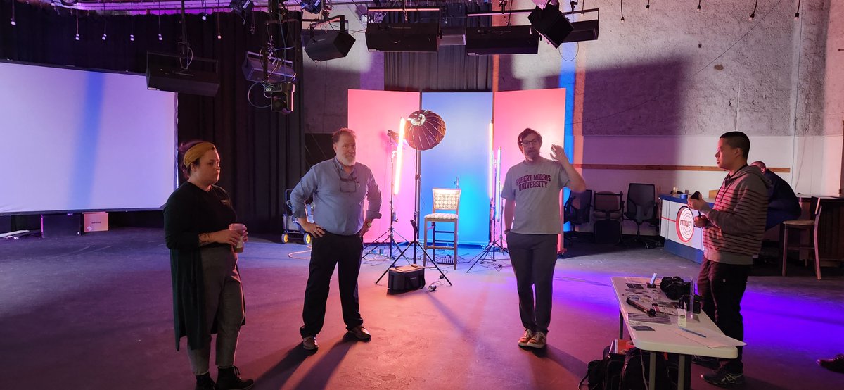 RMUArtsHuma's tweet photo. ๐ข A Big Thank You to everyone who joined us at the #MPEX Demo & Workshop at the AMC TV Studio last week! ๐ฅ๐ธ Your enthusiasm and participation made this event a huge success. We hope you had a blast exploring the latest lighting and audio gear. ๐ ๐ธ: Zak McColpin https://t.co/TeUSKFIRN2