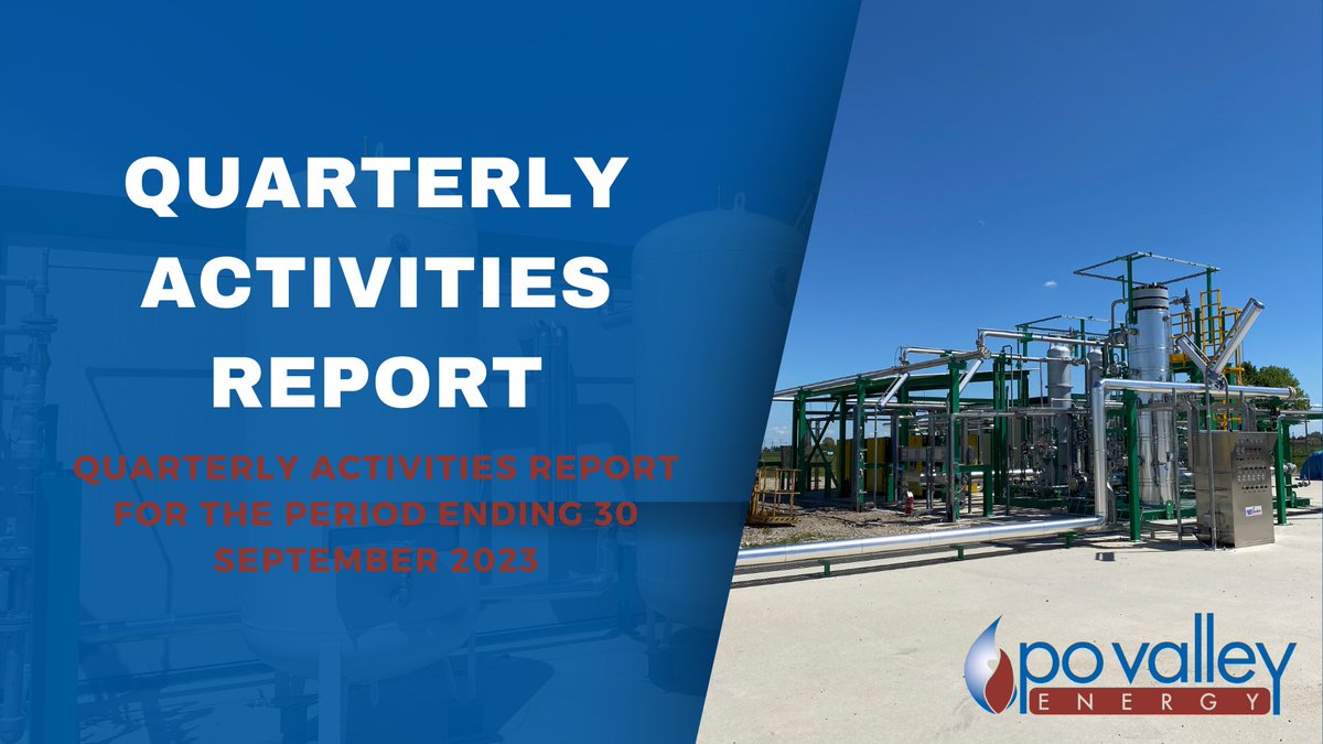 PM1 began gas production, maintaining a steady rate of ~72,000 scm/day during initial testing. 

Q3 2023 saw 5,658,117 scm of gas produced, generating €1,937,072 in revenue – find out more in our September Quarterly Report tinyurl.com/4zkban67

$PVE