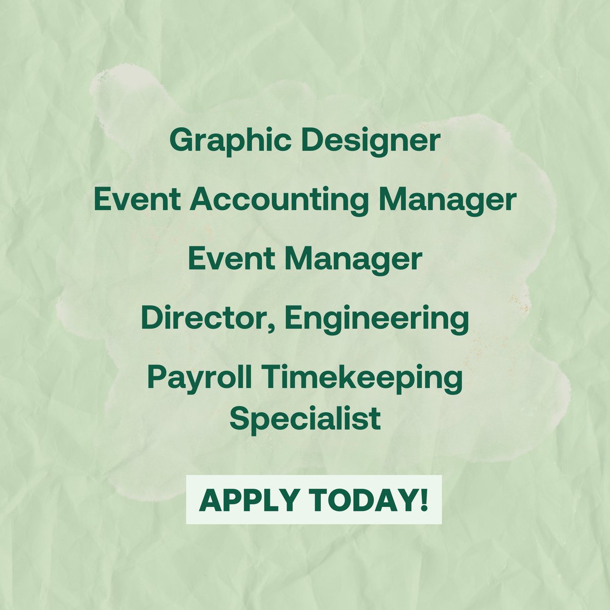 ClimateArena's tweet image. WE'RE #HIRING!

Come join the hardest working arena team in the biz and #MakeUsBetter! Learn more and apply here → bit.ly/CPAFTJobs

#ClimatePledgeArena | #UnderOurRoof