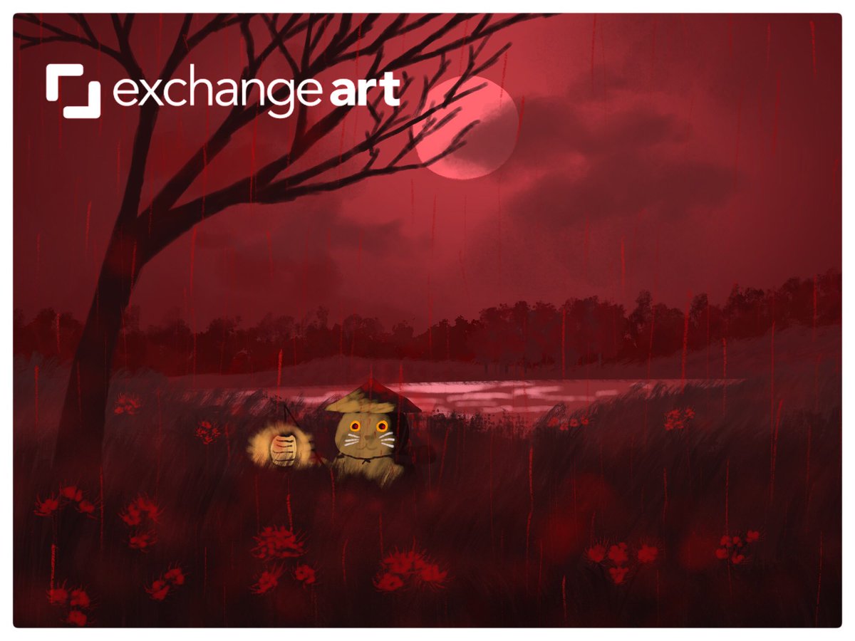 Gm friends 
Happy Halloween 2023
Available on <a href="/exchgART/">Exchange Art</a> 

👻😸: exchange.art/single/GQKFta9…