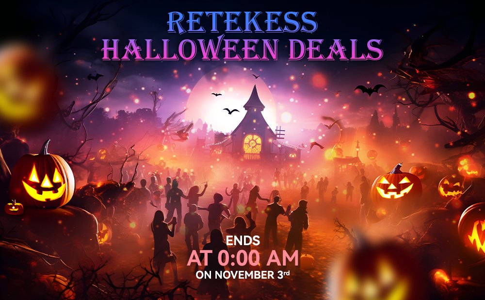 retekess's tweet photo. 🧙♀️🧙♀️Retekess Halloween Deals – Limited Time Offer! Unbeatable discounts await you: This Halloween, we're reducing the prices of our most popular items! Embrace the Halloween spirit!
#restaurant #pagersystem #coffeeshop #customerexperience #foodcourt https://t.co/vAcsJAHYKT
